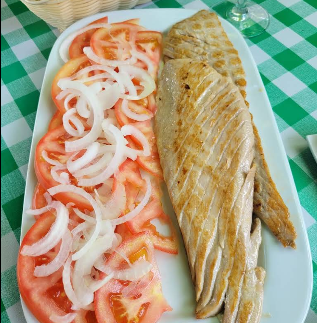 Ventresca de atún a la plancha